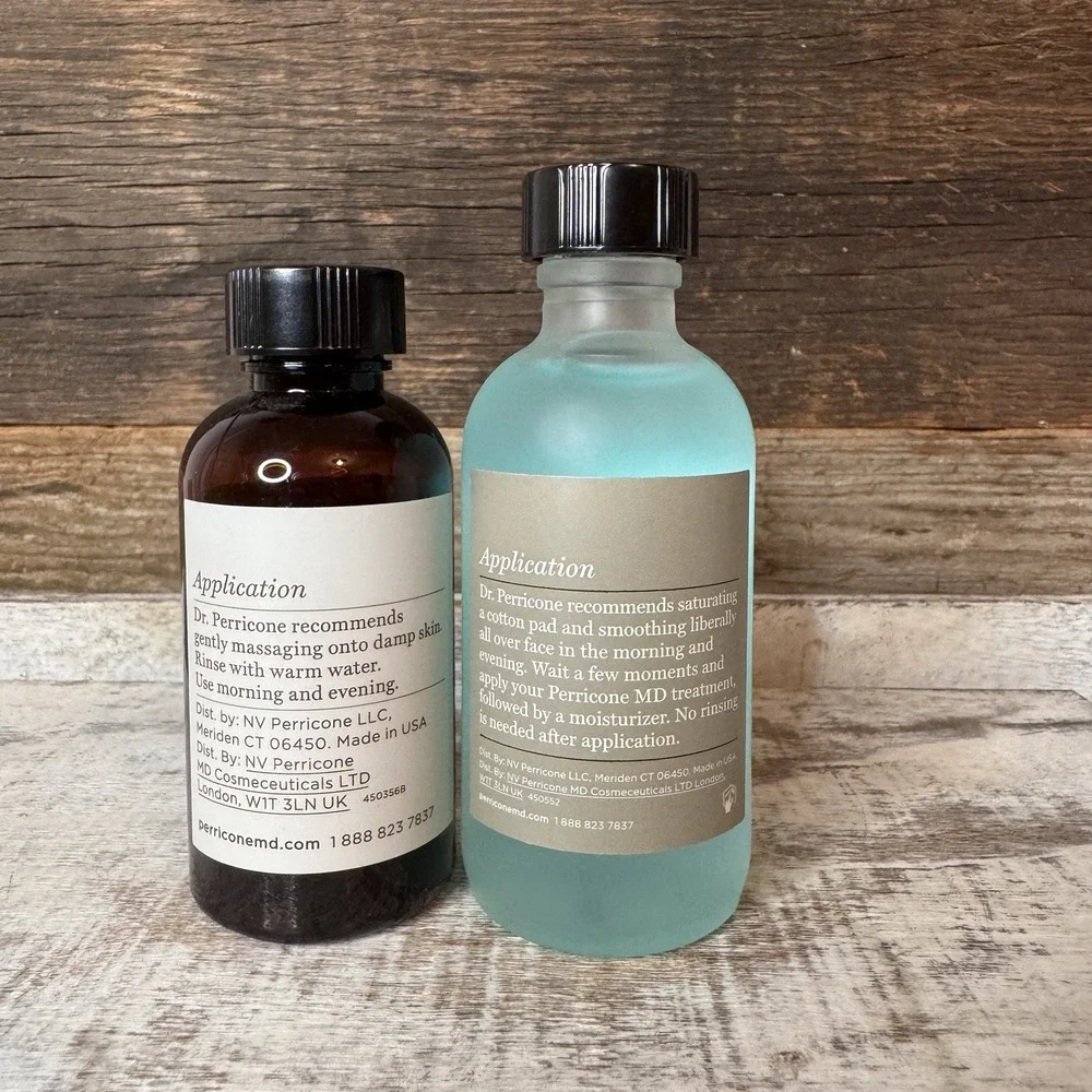 Perricone MD Nutritive Cleanser + Blue Plasma Cleansing Treatment (2 fl oz each)